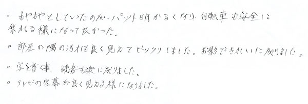 白内障手術感想242